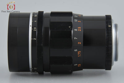 【中古】Canon キヤノン 100mm f/2 L39 ライカスクリューマウント