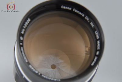 【中古】Canon キヤノン 100mm f/2 L39 ライカスクリューマウント