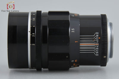 【中古】Canon キヤノン 100mm f/2 L39 ライカスクリューマウント