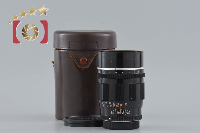 【中古】Canon キヤノン 100mm f/2 L39 ライカスクリューマウント