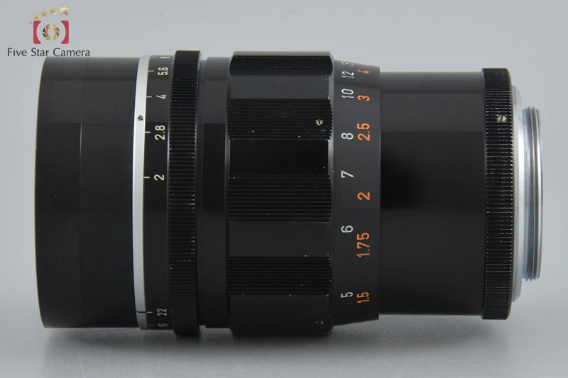 中古】Canon キヤノン 100mm f/2 L39 ライカスクリューマウント – Five
