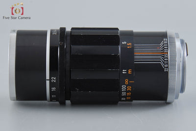 【Used】Canon 135mm f/3.5 L39 Leica Screw Mount