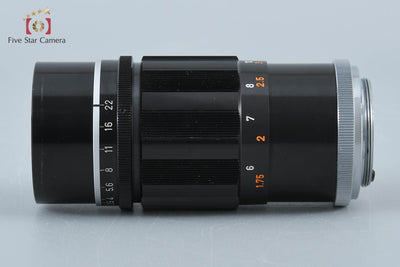 【中古】Canon キヤノン 135mm f/3.5 L39 ライカスクリューマウント