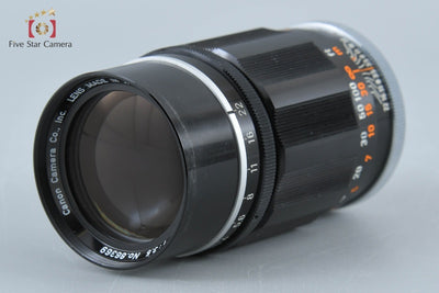 【中古】Canon キヤノン 135mm f/3.5 L39 ライカスクリューマウント