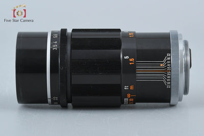 【中古】Canon キヤノン 135mm f/3.5 L39 ライカスクリューマウント