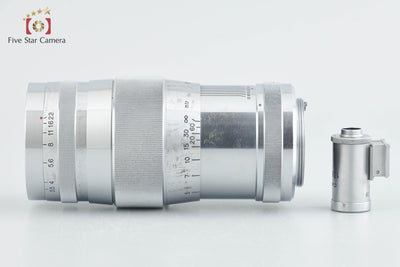 【中古】Canon キヤノン 135mm f/3.5 L39 ライカスクリューマウント + 135mm ビューファインダー