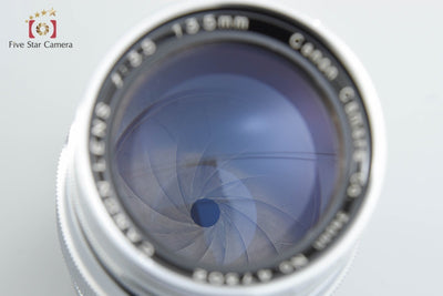 【中古】Canon キヤノン 135mm f/3.5 L39 ライカスクリューマウント + 135mm ビューファインダー