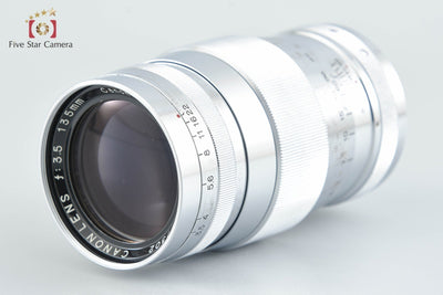 【中古】Canon キヤノン 135mm f/3.5 L39 ライカスクリューマウント + 135mm ビューファインダー
