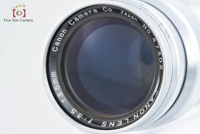 【中古】Canon キヤノン 135mm f/3.5 L39 ライカスクリューマウント + 135mm ビューファインダー