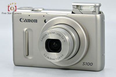 Canon PowerShot S100 Silver Compact Digital Camera