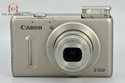 Canon PowerShot S100 Silver Compact Digital Camera
