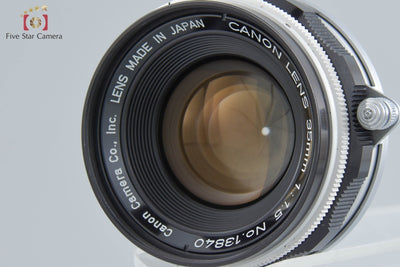 [Used] Canon 35mm f/1.5 L39 Leica Screw Mount