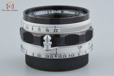 [Used] Canon 35mm f/1.5 L39 Leica Screw Mount