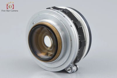 【中古】Canon キヤノン 35mm f/1.5 L39 ライカスクリューマウント ライカM用マウントアダプター付属