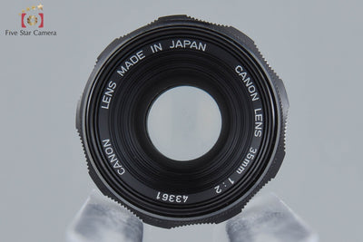 [Used] Canon 35mm f/2 L39 Leica Screw Mount