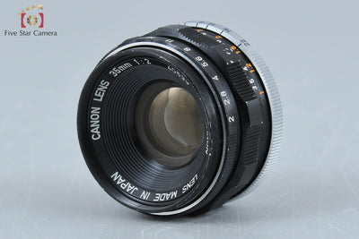 [Used] Canon 35mm f/2 L39 Leica Screw Mount