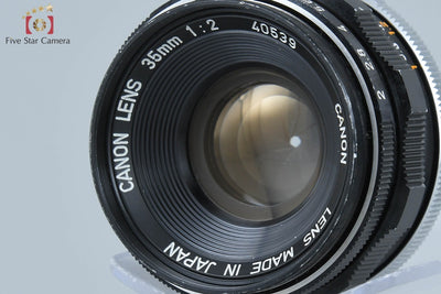 [Used] Canon 35mm f/2 L39 Leica Screw Mount