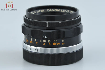 [Used] Canon 35mm f/2 L39 Leica Screw Mount