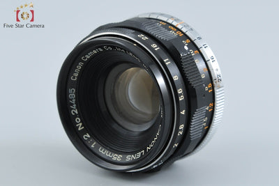 [Used] Canon 35mm f/2 L39 Leica Screw Mount