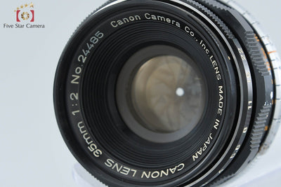 [Used] Canon 35mm f/2 L39 Leica Screw Mount