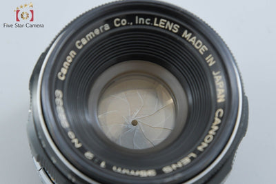 [Used] Canon 35mm f/2 L39 Leica Screw Mount, Overhauled in October 2025