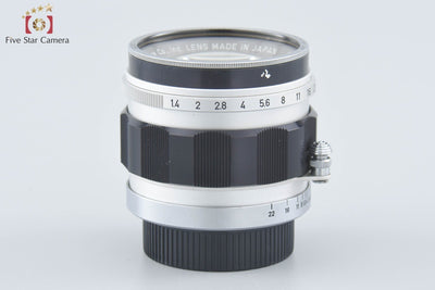 [Used] Canon 50mm f/1.4 L39 Leica Screw Mount