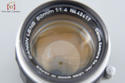 [Used] Canon 50mm f/1.4 L39 Leica Screw Mount