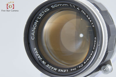 [Used] Canon 50mm f/1.4 L39 Leica Screw Mount