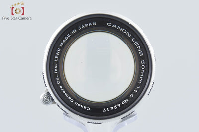 [Used] Canon 50mm f/1.4 L39 Leica Screw Mount