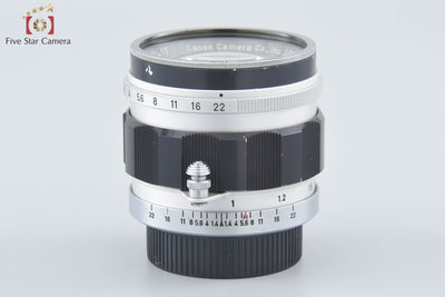 [Used] Canon 50mm f/1.4 L39 Leica Screw Mount