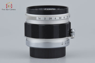 [Used] Canon 50mm f/1.4 L39 Leica Screw Mount