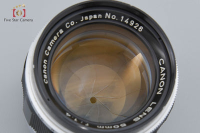 [Used] Canon 50mm f/1.4 L39 Leica Screw Mount