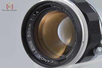 [Used] Canon 50mm f/1.4 L39 Leica Screw Mount