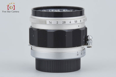[Used] Canon 50mm f/1.4 L39 Leica Screw Mount