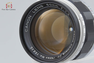 [Used] Canon 50mm f/1.4 L39 Leica Screw Mount