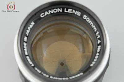 [Used] Canon 50mm f/1.4 L39 Leica Screw Mount