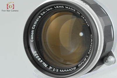 [Used] Canon 50mm f/1.4 L39 Leica Screw Mount