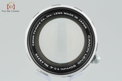 [Used] Canon 50mm f/1.4 L39 Leica Screw Mount