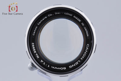 [Used] Canon 50mm f/1.4 L39 Leica Screw Mount