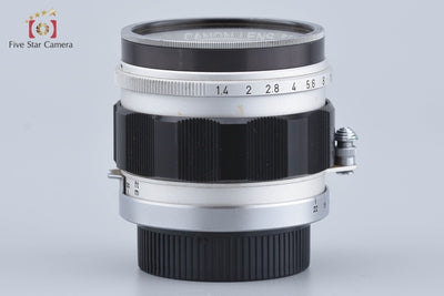 [Used] Canon 50mm f/1.4 Leica L39 Screw Mount