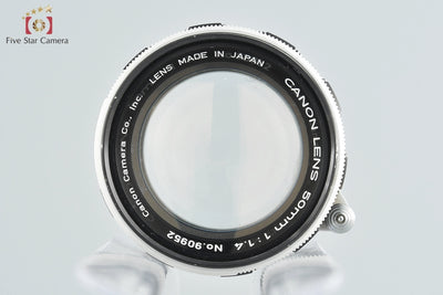[Used] Canon 50mm f/1.4 L39 Leica Screw Mount