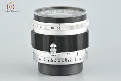 [Used] Canon 50mm f/1.4 L39 Leica Screw Mount