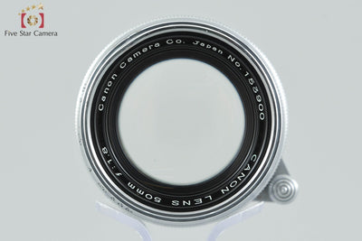 [Used] Canon 50mm f/1.8 L39 Leica Screw Mount