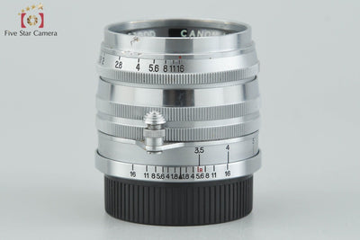 [Used] Canon 50mm f/1.8 L39 Leica Screw Mount
