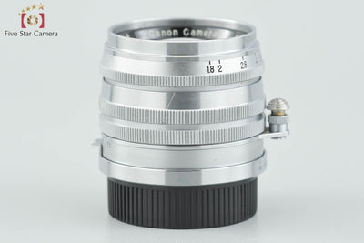 [Used] Canon 50mm f/1.8 L39 Leica Screw Mount