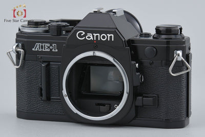 [Used] Canon AE-1 Black Film SLR Camera