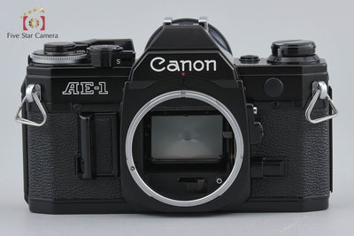 [Used] Canon AE-1 Black Film SLR Camera