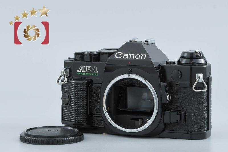 【中古】Canon キヤノン AE-1 PROGRAM ブラック フィルム一眼レフカメラ