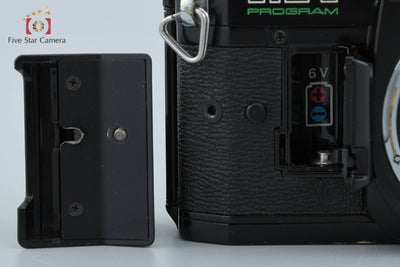 【中古】Canon キヤノン AE-1 PROGRAM ブラック フィルム一眼レフカメラ
