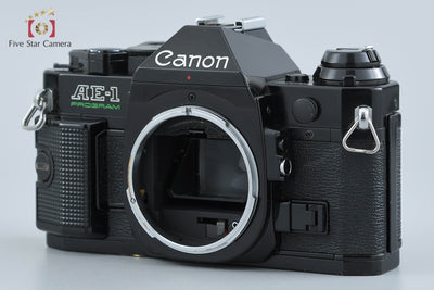 【中古】Canon キヤノン AE-1 PROGRAM ブラック フィルム一眼レフカメラ